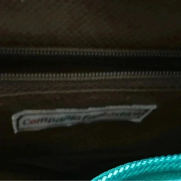 Companiafantastica teal blue heart shaped purse - Picture 8 of 12